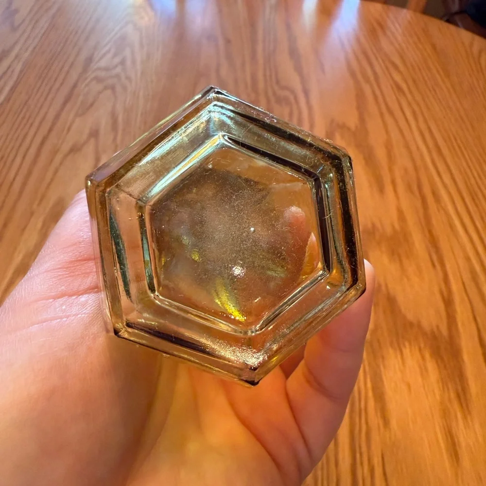 Elegant Amber Glass Vase
